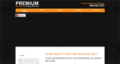 Desktop Screenshot of premiumrestoration.com